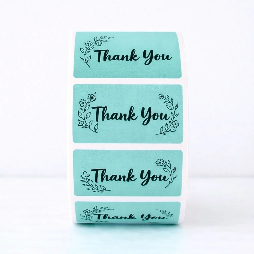 Thank You Labels – 100 Pack Small Business Packaging Stickers for resellers NEW